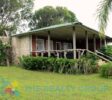 Exterior view of the charming villa nestled in the mountains of Puerto Plata