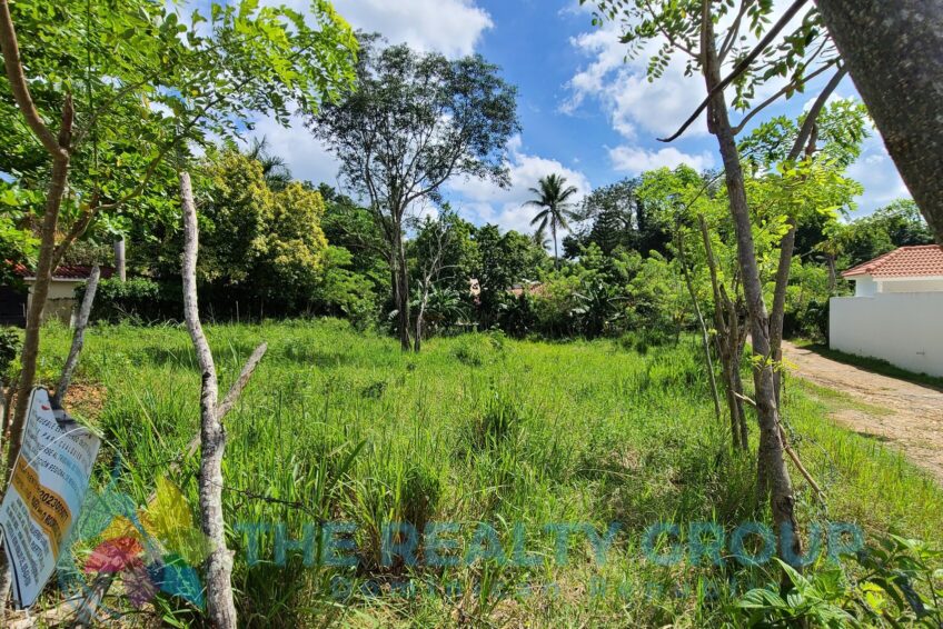 Flat lot with access road in La Mulata 2, Sosúa