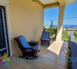 Terrace from the first floor with ocean view