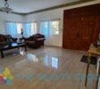 Living room with main entrance of the mansion