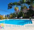 Salt water swimming pool