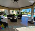 Spacious gazebo