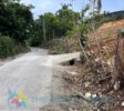 view of the driveway access to the upper plot in La Mulata II