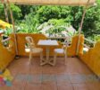 Cozy studio with kitchenette and private terrace, perfect for guests seeking a comfortable and self-sufficient stay