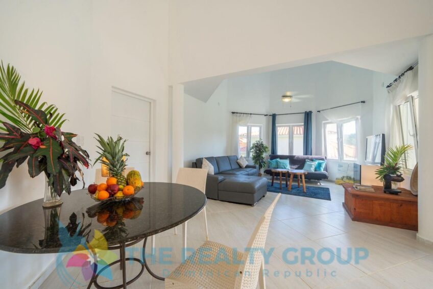 Peaceful villa Sosúa with a private garden and open-concept living