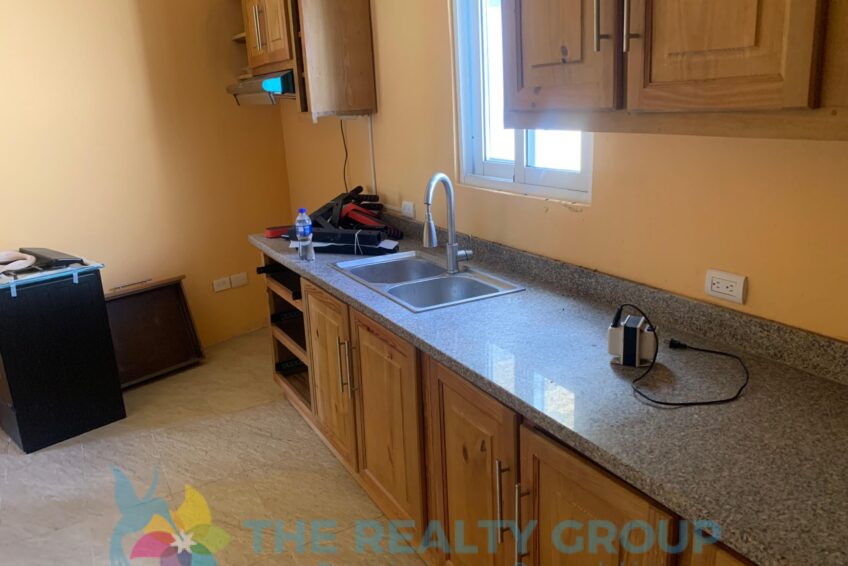 New kitchen with classic finishes in fixer-upper in Cabarete East