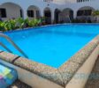Studio apartment in La Mulata. Karibik complex swimming pool and terrace area