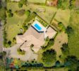 Luxury villa in Sosúa drone shots with amazing ocean views