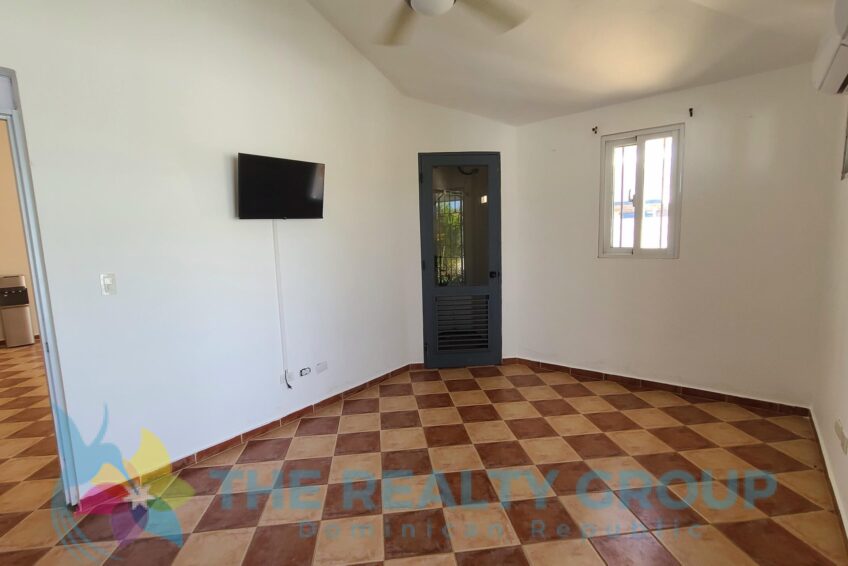 Caribbean villa Playa Chiquita second bedroom with walk in closet