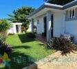 Caribbean villa Playa Chiquita exterior view of the garden